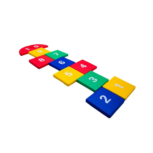 Modulární dětská podložka na čísla